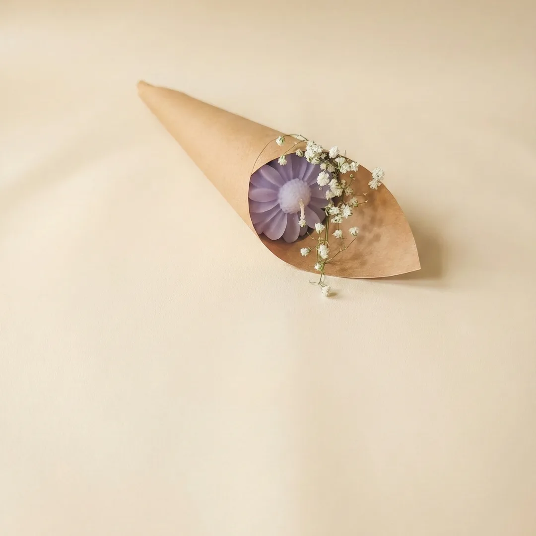 شمع گل‌دار